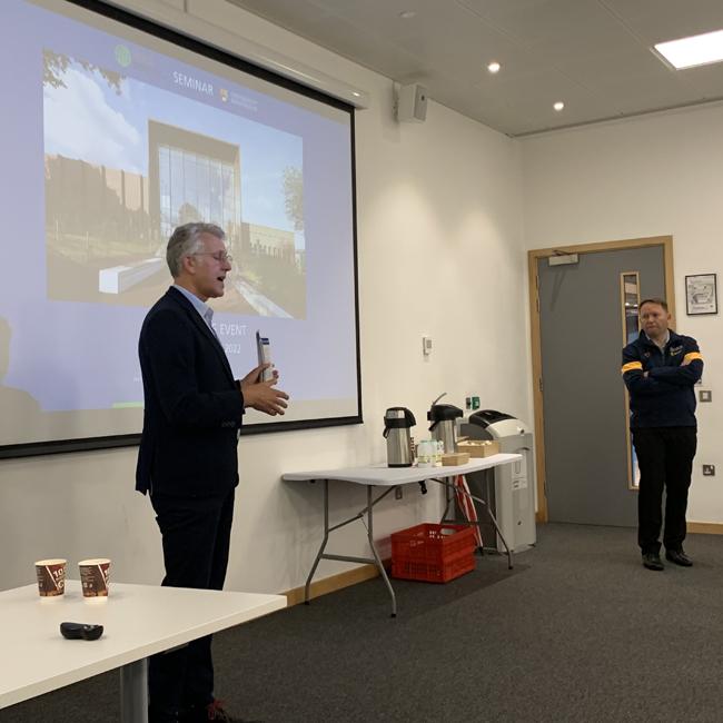 IAKS UK Spring Event 2022 _ mike hall presenting